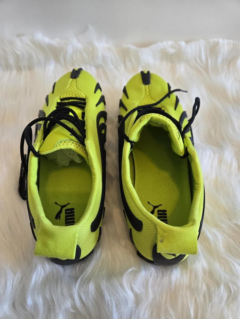 Puma Talon OG Lime Pow Yellow Black Shoe Sneaker 402955-01 Men's Size 12